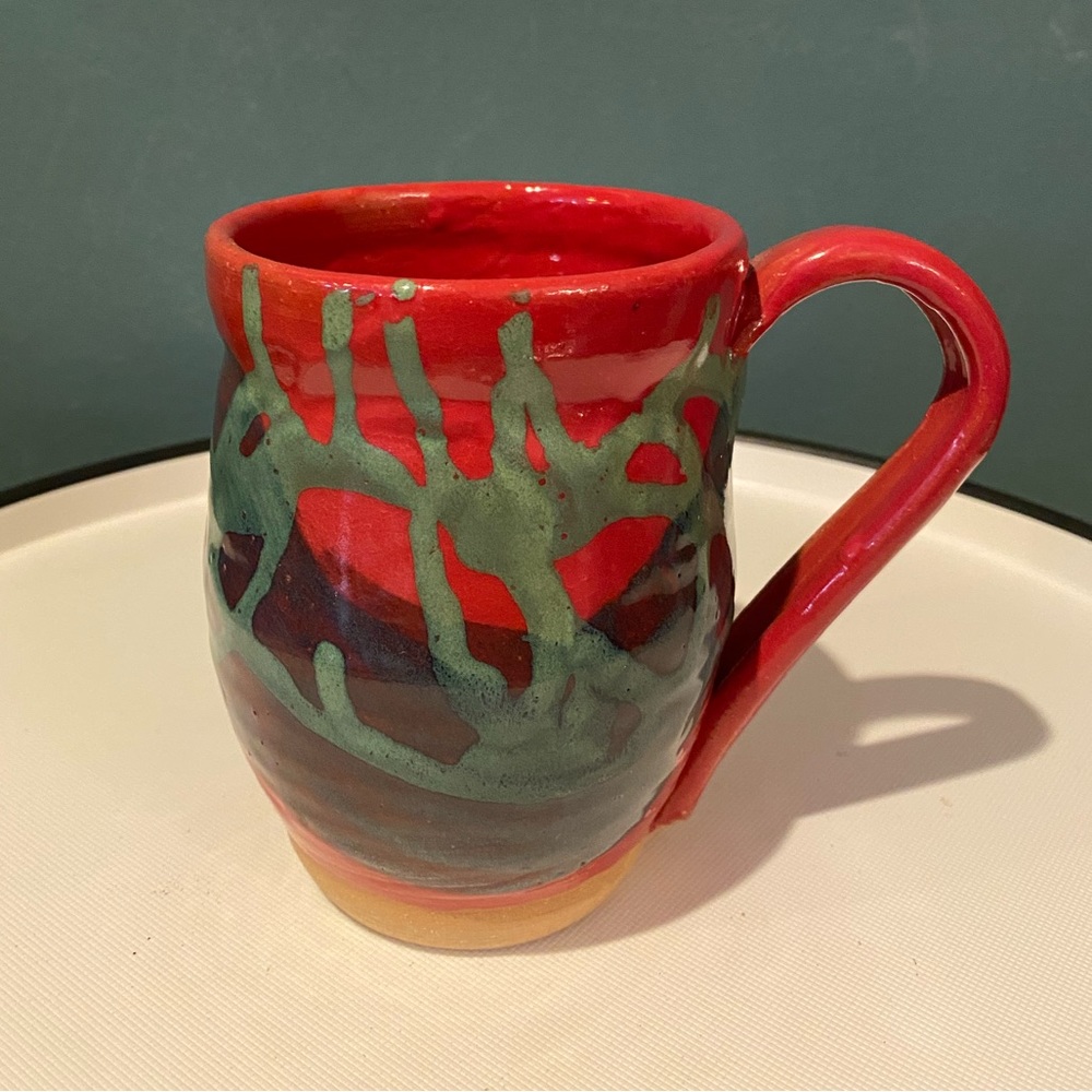 Hand Crafted Studio Art Pottery Cup / Mug